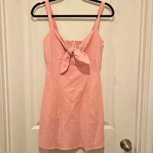 Lost + Wander mini tie front mini dress size XS NEW